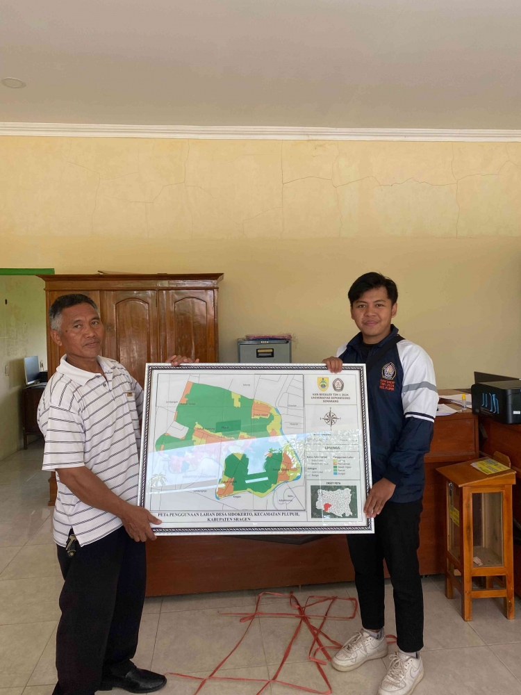Melangkah Bersama Desa Sidokerto: Peta Penggunaan Lahan untuk Membangun Indonesia di Kecamatan Plupuh, Kabupaten Sragen